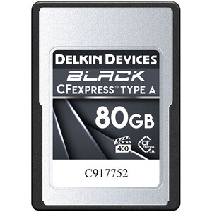 Delkin - Delkin 80GB BLACK CFexpress Type A Hafıza Kartı