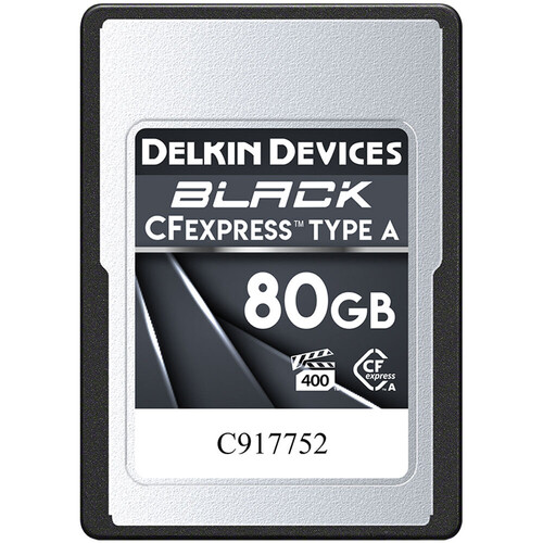 Delkin 80GB BLACK CFexpress Type A Hafıza Kartı