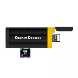 Delkin - Delkin USB 3.2 CFexpress Tip A ve UHS II SDXC Kart Okuyucu