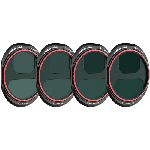 Freewel DJI Mavic 4 Pro ND/PL Filters 4 Pack - Bright Day