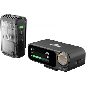 DJI - DJI Mic 2 Kompakt Kablosuz Mikrofon Seti (1 TX + 1 RX)