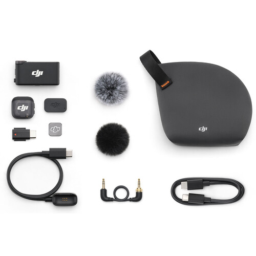 DJI Mic 3 Kablosuz Mikrofon Seti (1 Kişilik)