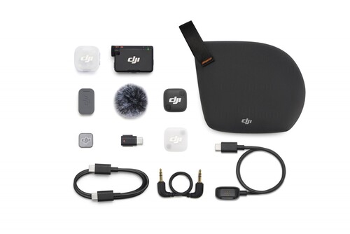 DJI Mic Mini 2 Kablosuz Yaka Mikrofonu (1 Alıcı + 1 Verici)