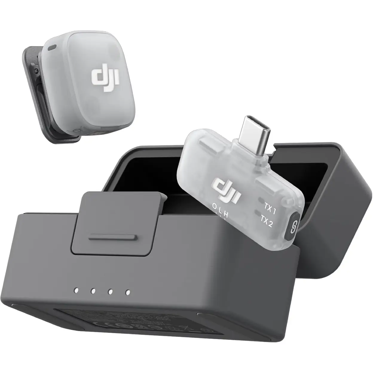 DJI - DJI Mic Mini 2 Kablosuz Yaka Mikrofonu (1 Mobil Alıcı + 1 Verici)