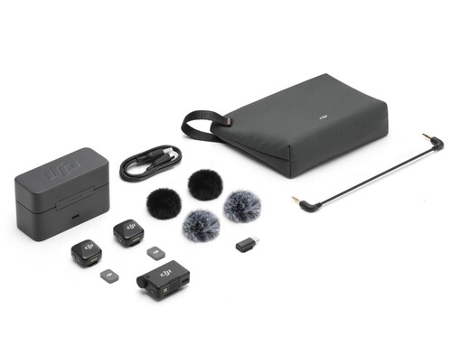 DJI Mic Mini İki Kişilik Kablosuz Yaka Mikrofonu