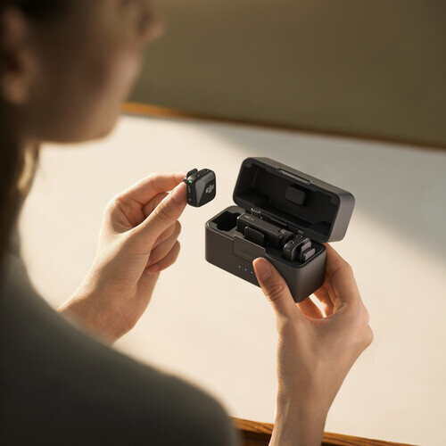 DJI Mic Mini İki Kişilik Kablosuz Yaka Mikrofonu