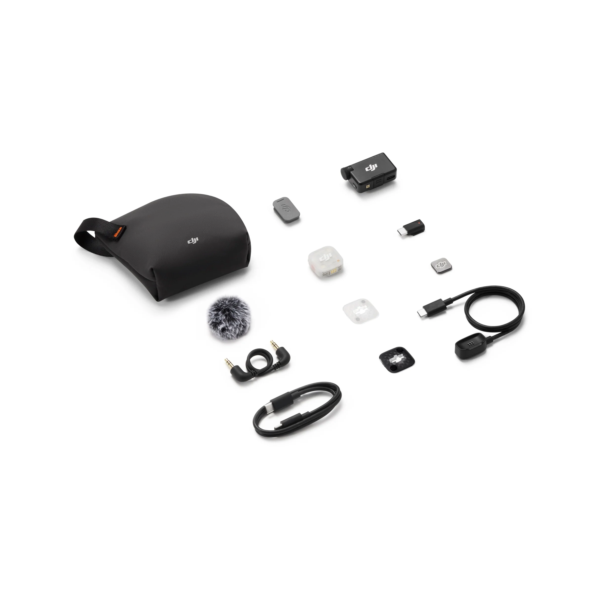 DJI Mic Mini 2S Kablosuz Yaka Mikrofonu (1 Verici + 1 Alıcı)