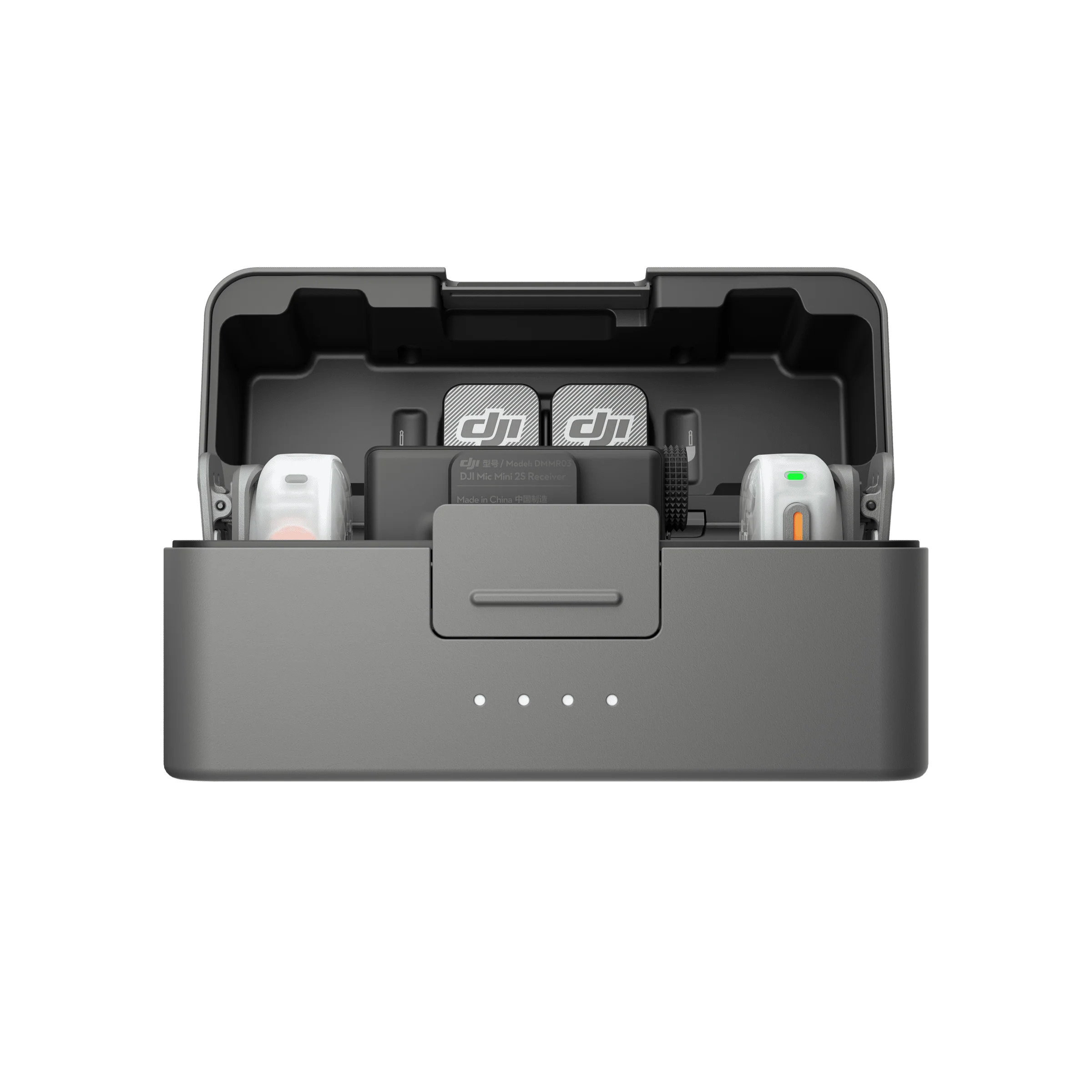 DJI - DJI Mic Mini 2S Kablosuz Yaka Mikrofonu (2 Verici + 1 Alıcı + Şarj Kutusu) (1)