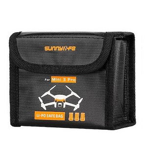 Clascase - DJI Mini 3 / Mini 3 Pro / Mini 4 Pro 3'lü Batarya Saklama Çantası
