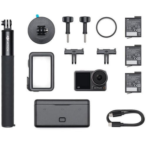 DJI Osmo Action 3 Adventure Combo Aksiyon Kamera