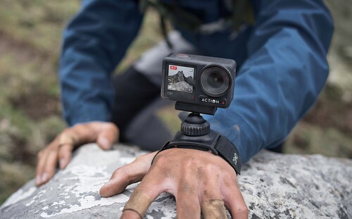DJI Osmo Action 4 Standard Combo Aksiyon Kamera