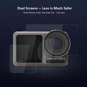 Dji Osmo Action Cam Ekran ve Lens Koruma Seti - Thumbnail