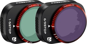 Freewell - Freewell DJI OSMO POCKET 3 VARIABLE ND FILTERS - 2PACK VND1-5 STOP, VND6-9 STOP