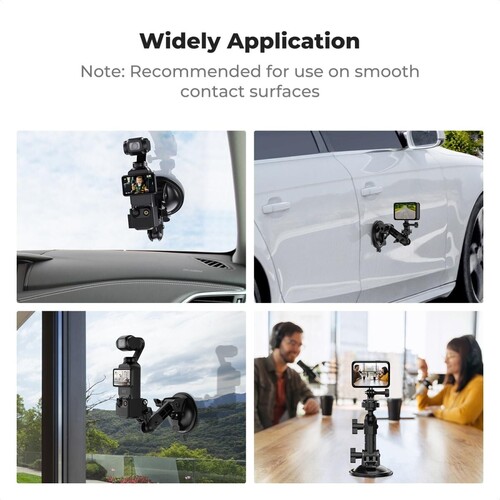 DJI Osmo Pocket 3/4 GoPro Hero 13/12/11/10/9 DJI Osmo Action 3/4/5 /6 Insta360 X5/X4 Vantuz
