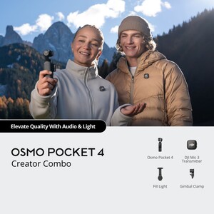 DJI Osmo Pocket 4 Creator Combo - Thumbnail
