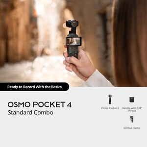 DJI Osmo Pocket 4 Standard Combo - Thumbnail