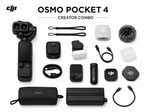 DJI - DJI Osmo Pocket 4P Pro Creator Combo