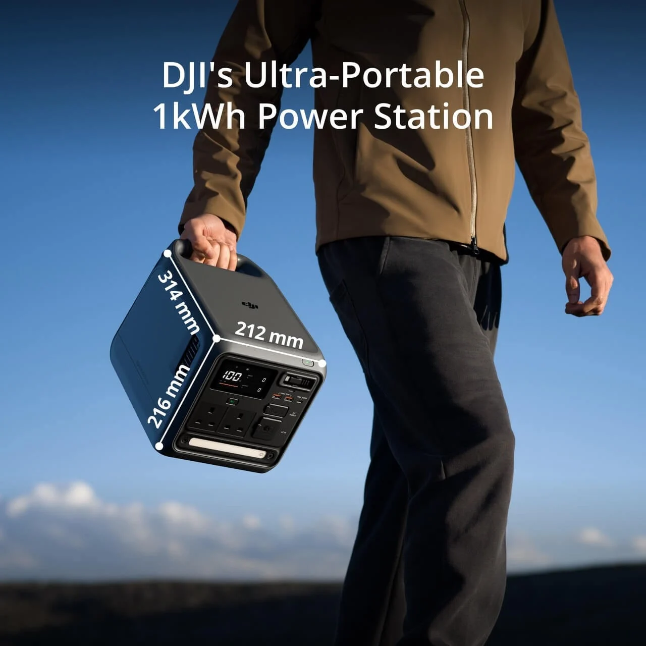DJI Power 1000 Mini 1008 Wh Taşınabilir Güç İstasyonu - Thumbnail