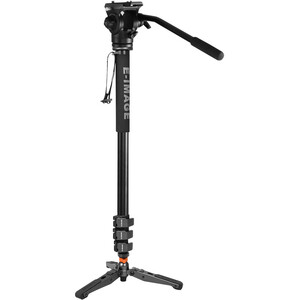 E-Image - E-Image MA600 Alüminyum Monopod + 610FH Fluid Head