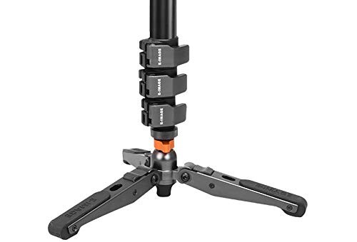E-Image MA600 Alüminyum Monopod + 610FH Fluid Head