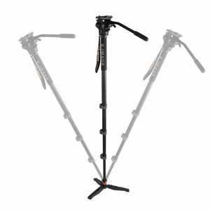 E-Image - E-Image MA600 Alüminyum Monopod + 610FH Fluid Head (1)