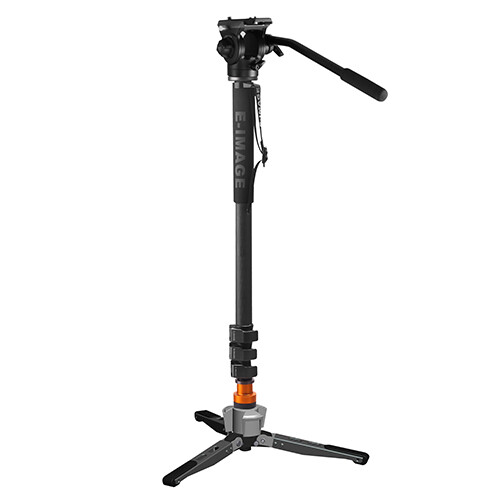 E-Image MFC700 Carbon Fiber Monopod + 610FH Fluid Head