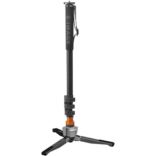 E-Image MFC700 Carbon Fiber Monopod + 610FH Fluid Head