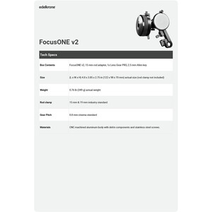 Edelkrone FocusONE v2 Follow Focus - Thumbnail