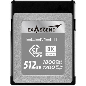 ExAscend - ExAscend 512GB Element Series CFexpress Type B Hafıza Kartı