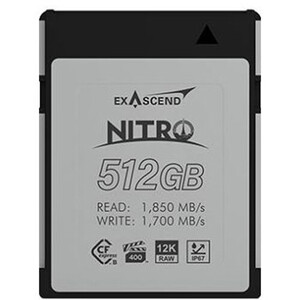 ExAscend - ExAscend 512GB Nitro CFexpress Type B Hafıza Kartı