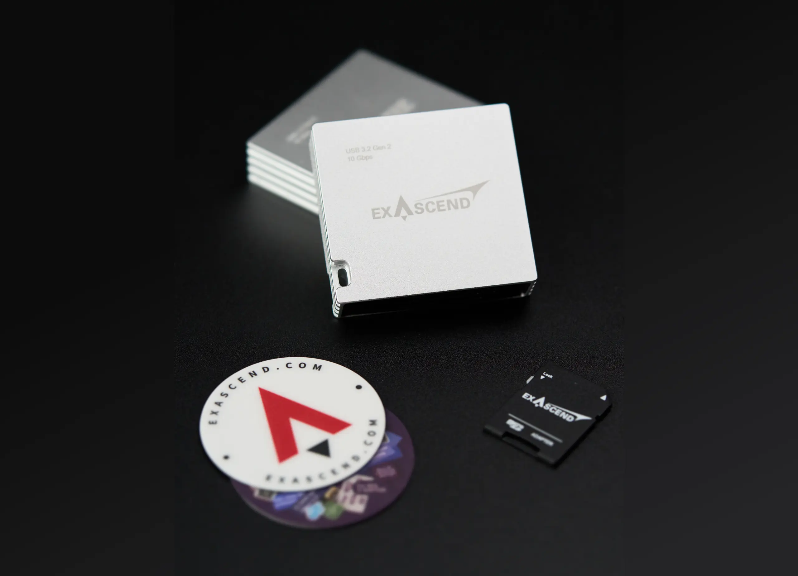 Exascend Essential 4-in-1 CFexpress Type B / SD / SD Express / microSD Kart Okuyucu - Thumbnail