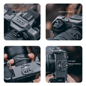 Falcam - Falcam 2636 Nikon Z6/Z7/Z6Ⅱ/Z7Ⅱ/Z5 Quick Release Kamera Kafesi (F22/F38) (1)
