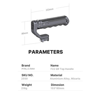 Falcam F22 Quick Release Top Hand Grip (2550) - Thumbnail