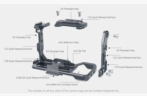 Falcam FX3/FX30 Video Rig Kit (F22/F38) - Thumbnail