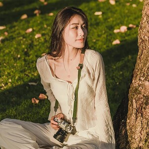 Falcam - Falcam Maglink Lite Hızlı Çıkarılabilir Fotoğraf Makine Askısı - Yeşil (1)