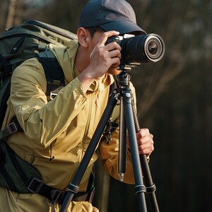 FALCAM TreeRoot Quick Lock Lite Carbon Fiber Travel Tripod F38 Ball Head - T00A4903 - Thumbnail