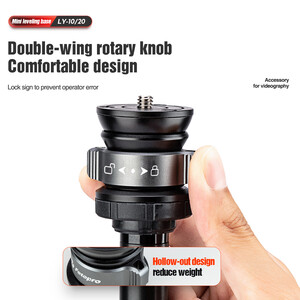 Fotopro LY-20 Mini Leveling Base - Thumbnail