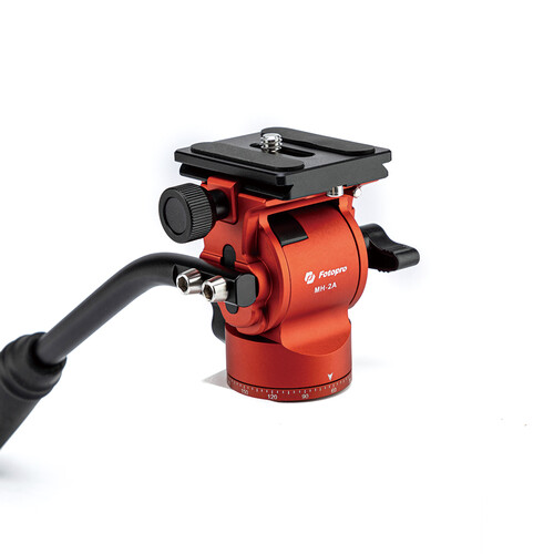 Fotopro MH-2A Video Tripod Başlığı (Kırmızı)