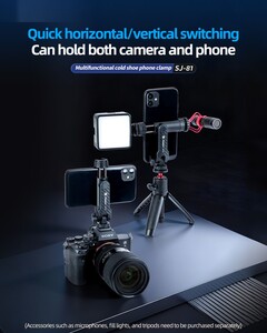 Fotopro - Fotopro SJ-81 Çok Fonksiyonlu Telefon Tutucu