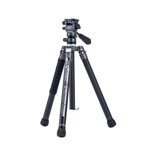 Fotopro X-Aircross 3 Karbon Fiber Video Tripodu (Gri)