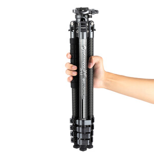 Fotopro - FOTOPRO X-AIRFLY Karbon Fiber Tripod (Turuncu) (1)