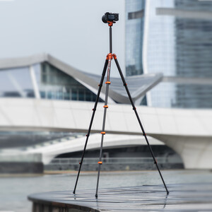 Fotopro - FOTOPRO X-AIRFLY Karbon Fiber Tripod (Turuncu)