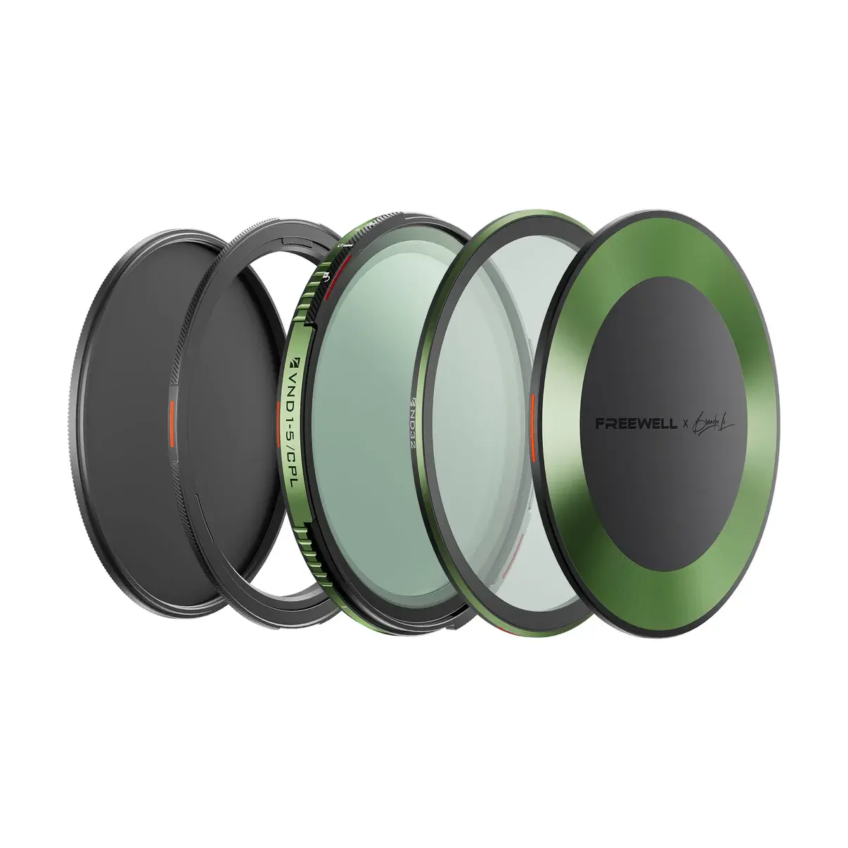 Freewell - Freewell Brandon Li Variable ND/CPL Basic Kit - 82mm
