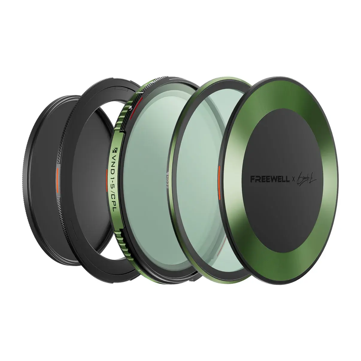 Freewell - Freewell Brandon Li Variable ND/CPL Cine Kit - 86mm