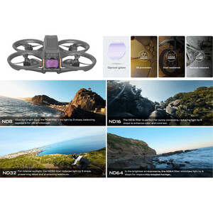 Freewell DJI Avata 2 ND Filtre Seti (4-Pack) - Thumbnail