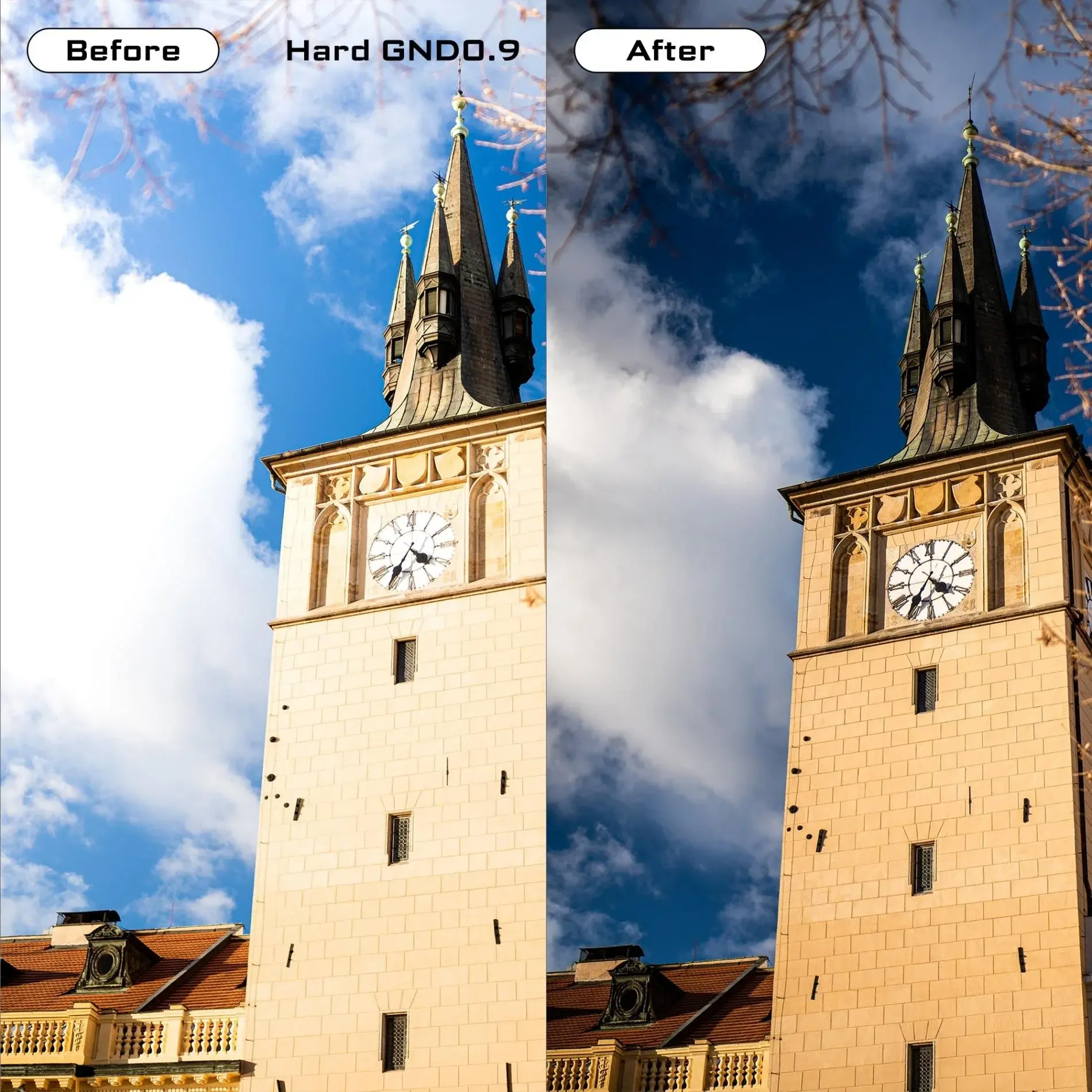 Freewell Eiger Matte Box Gradient GND0.9 Hard Edge Filter - Thumbnail