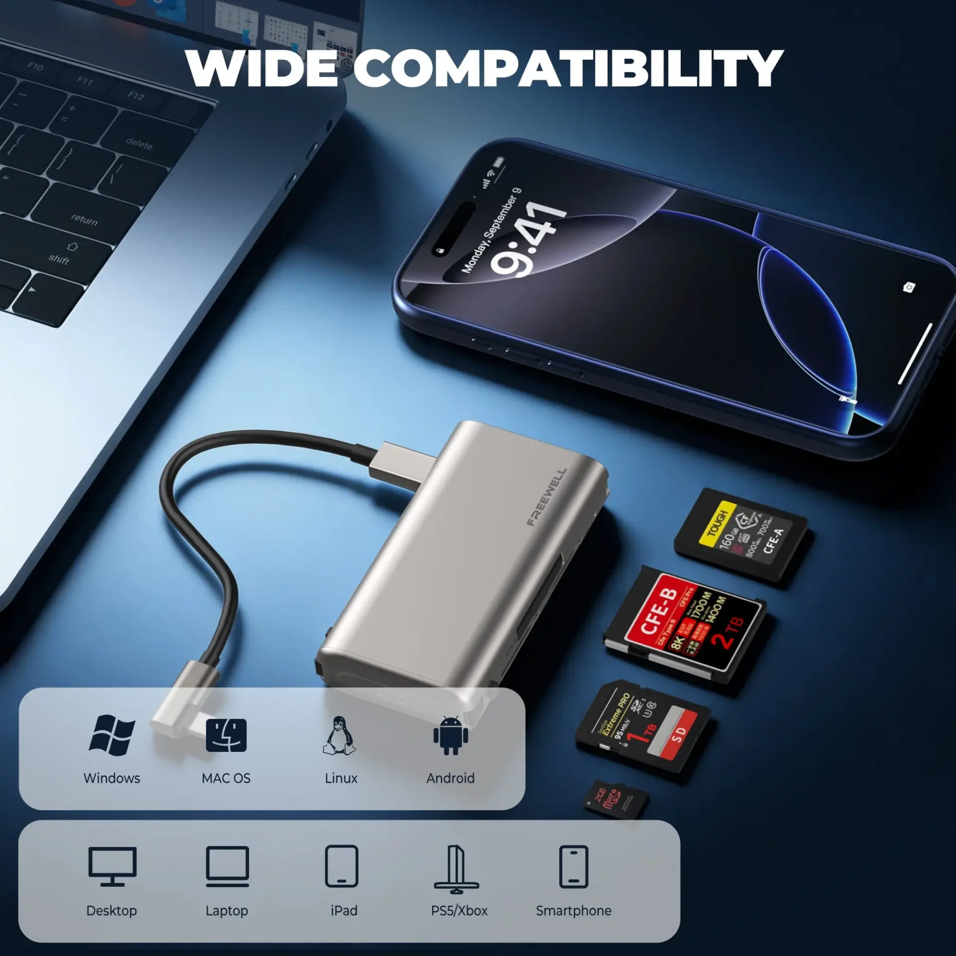 Freewell - Freewell Pro Card Reader Plus (1)