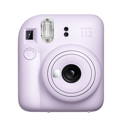 Fujifilm Instax Mini 12 Fotoğraf Makinesi + Askı + Pil + 10’lu Film (Lila)