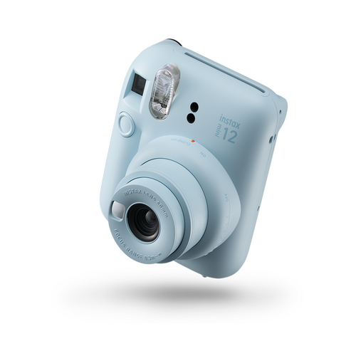 Fujifilm Instax Mini 12 Fotoğraf Makinesi + Askı + Pil + 10’lu Film (Mavi)