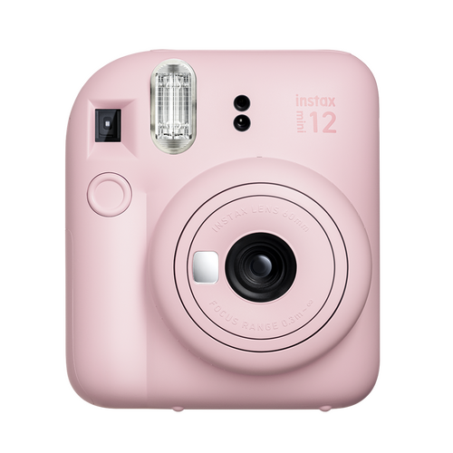 Fujifilm Instax Mini 12 Fotoğraf Makinesi + Askı + Pil + 10’lu Film (Pembe)